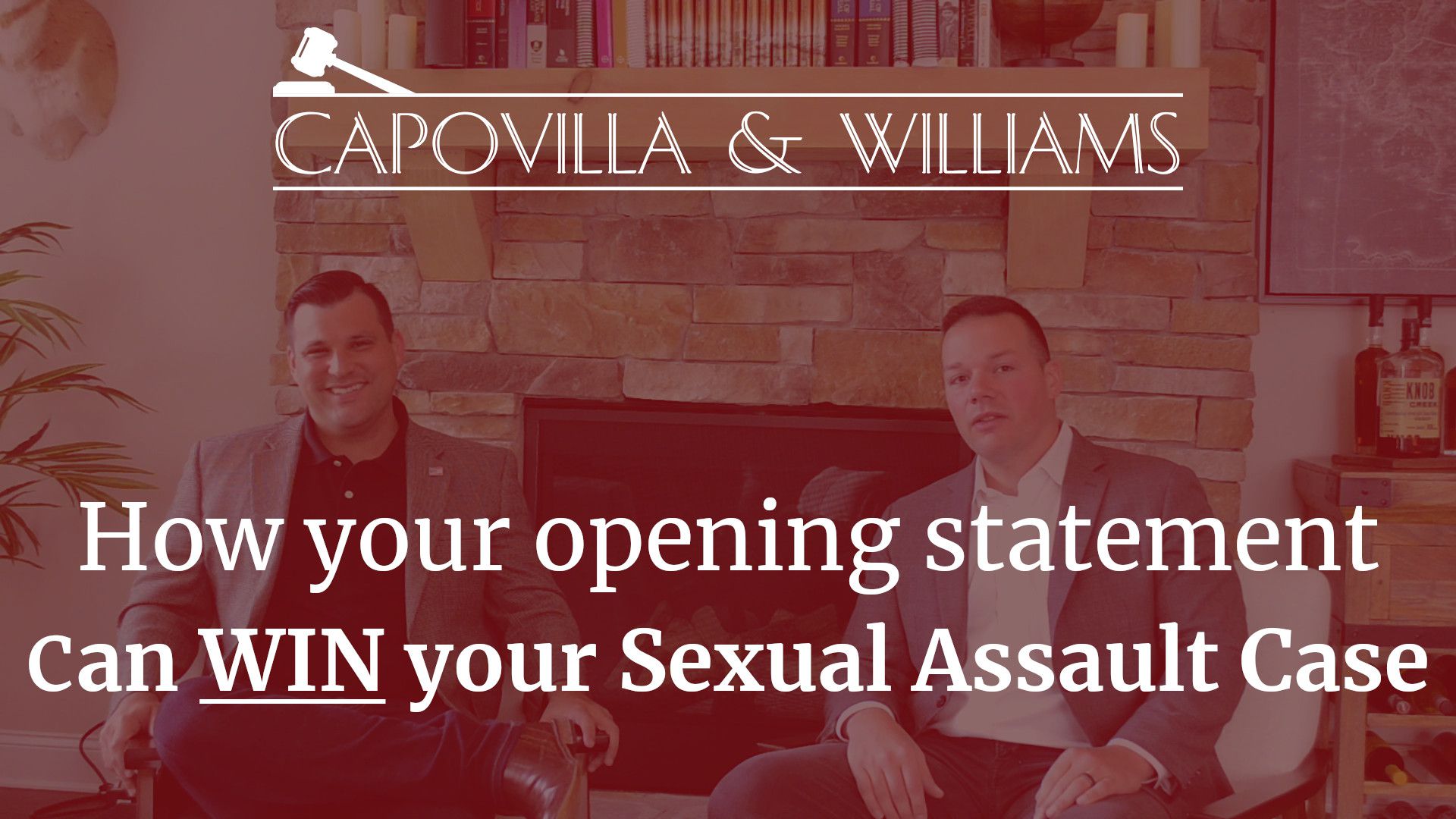 Win Your Sexual Assault Case In An Opening Statement Capovilla And Williams Military Justice